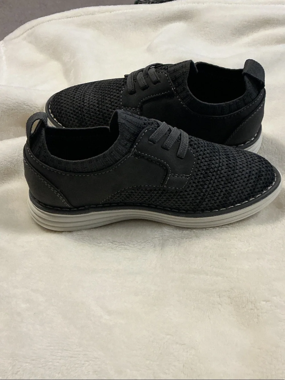 Cat & Jack Black Knit Dress Shoes for Kids